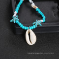 Shangjie OEM Starfish Shell Pendant Short Clavicle Short Chain Bohemia seashell  summer necklaces